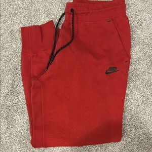 Nike Red Sweatpants Medium